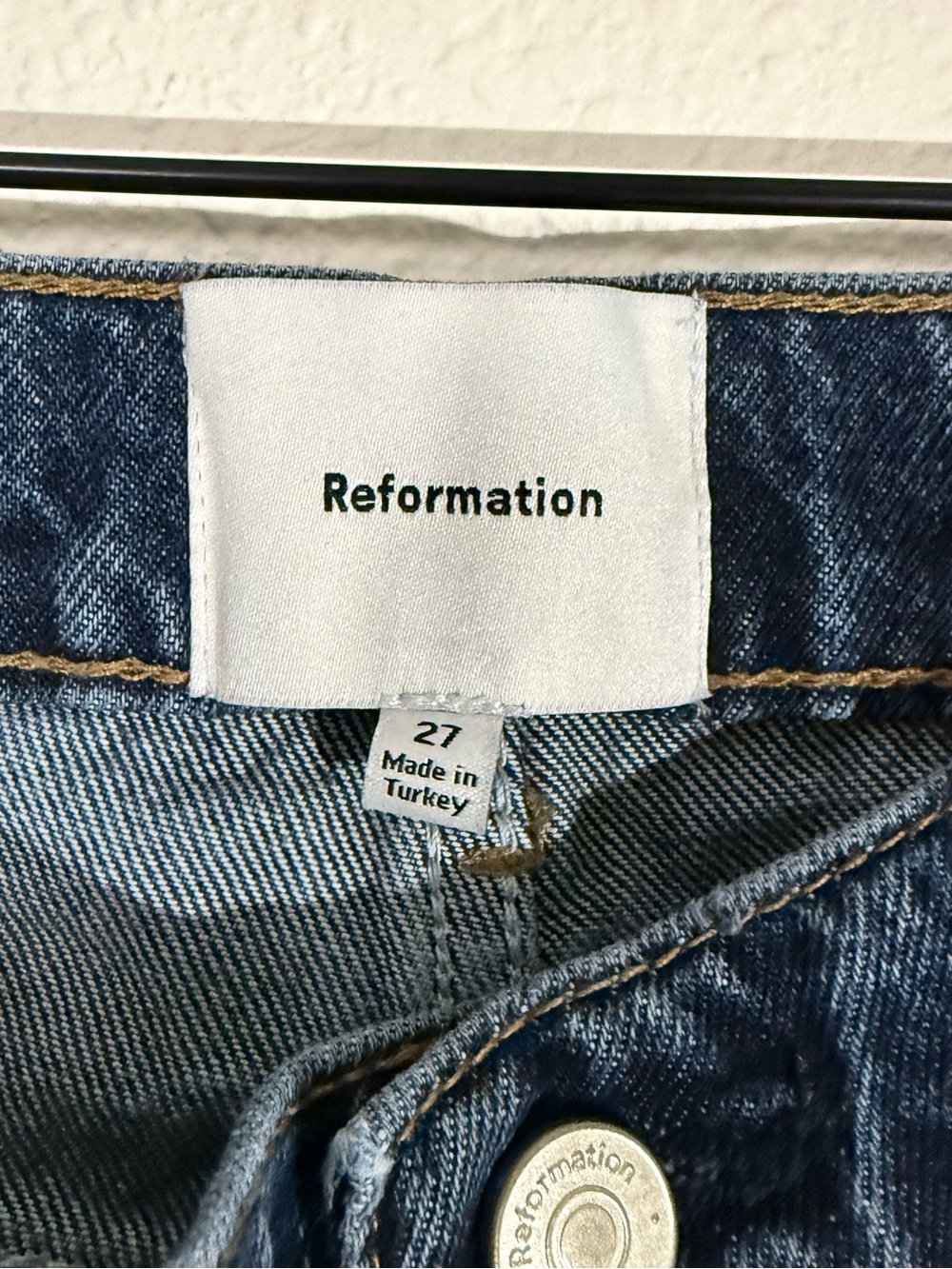 Reformation Wes High Rise Wide Leg Jeans - Picture 7 of 9